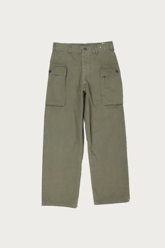 US Army 2 Pocket Cargo Pants - Green sold by Canoe Club