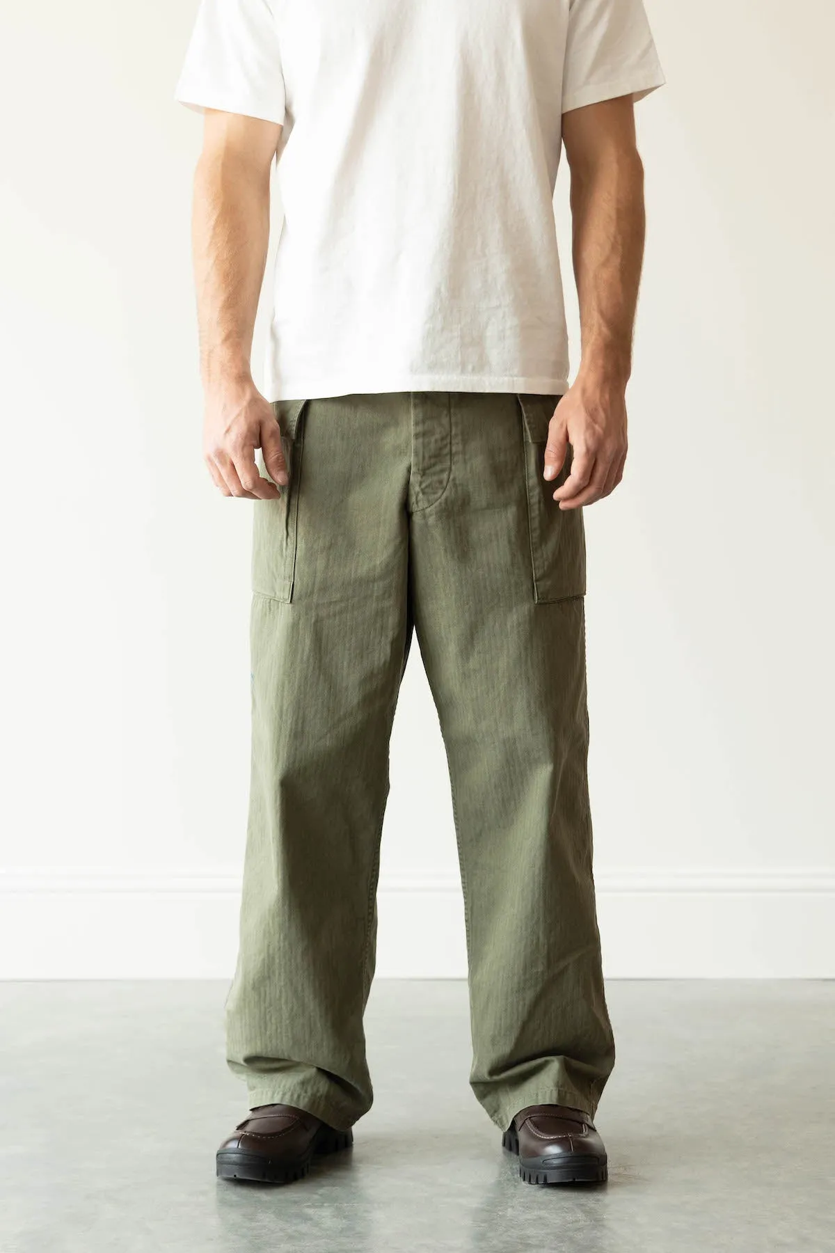 US Army 2 Pocket Cargo Pants - Green sold by Canoe Club product image thumbnail 4