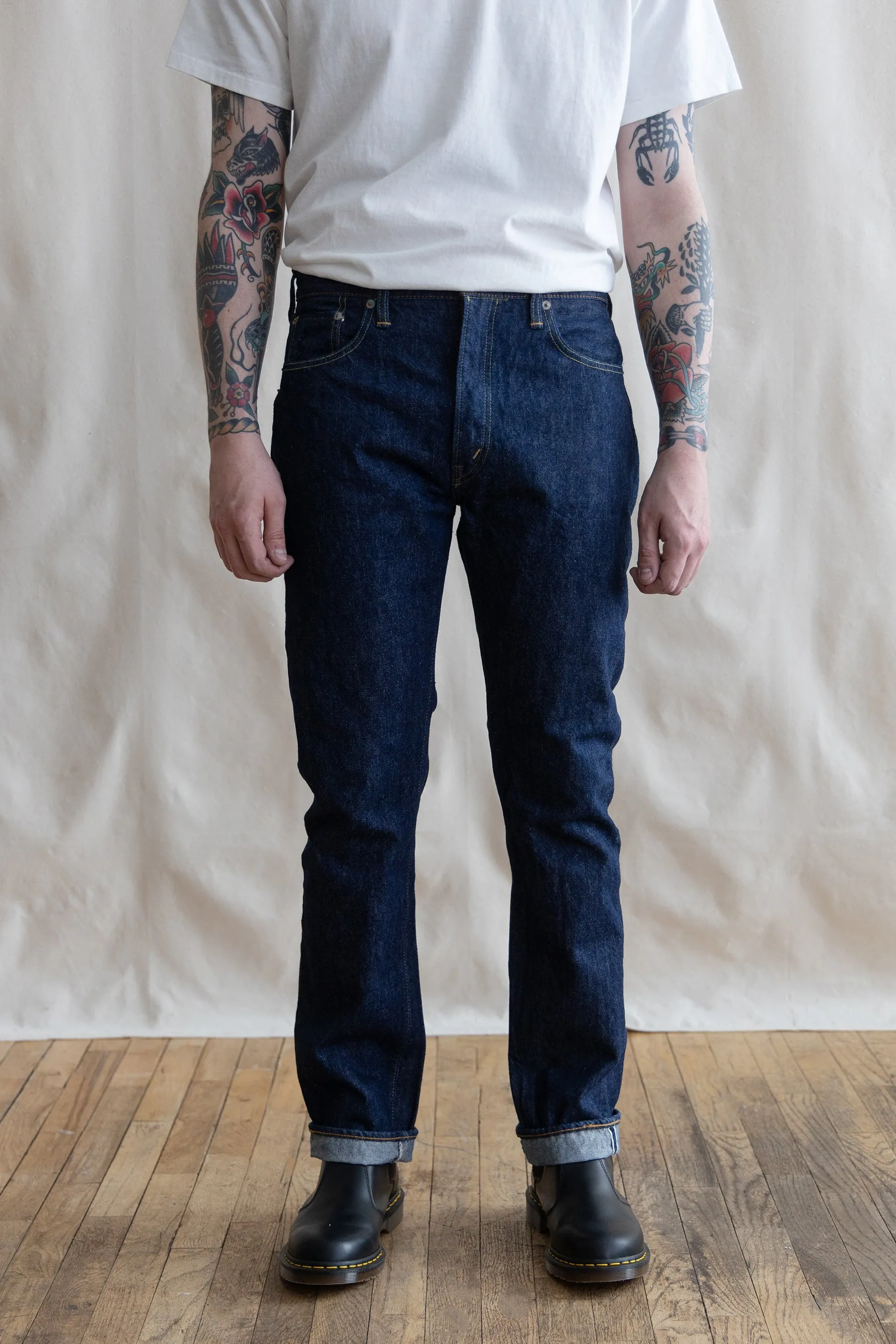 107 Ivy Denim - One Wash sold by Canoe Club product image thumbnail 5