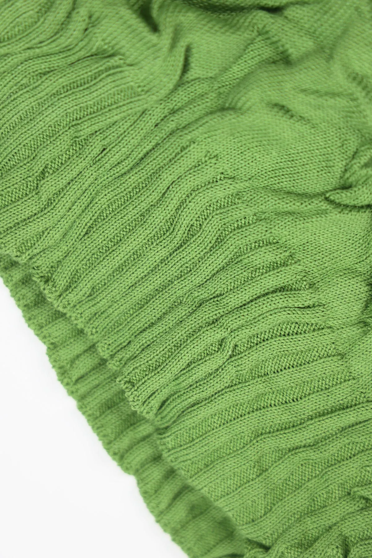 Wrinkled Dry Cotton Knit P/O - Sage Green sold by Canoe Club product image thumbnail 3