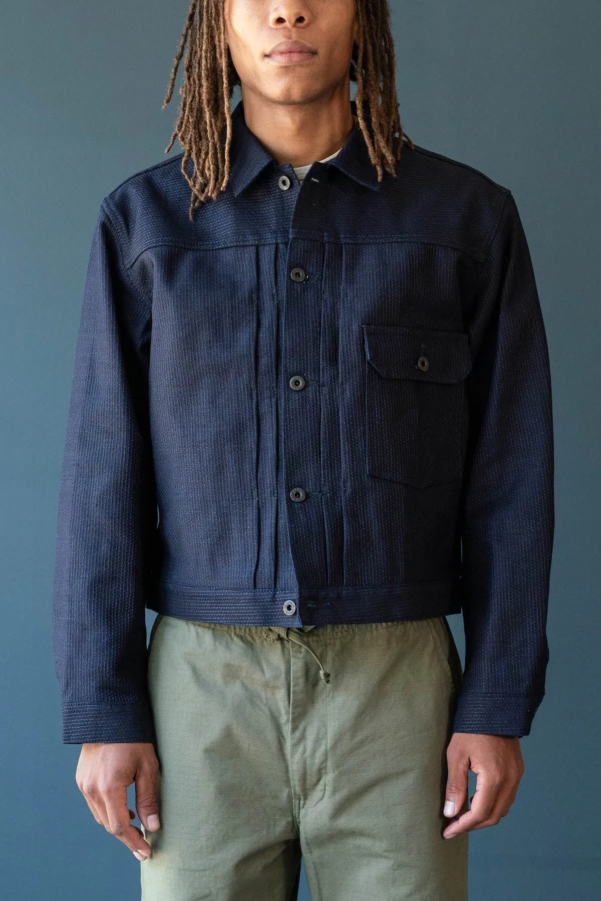 CENTURY DENIM No.1.2.3. 1ST JKT sold by Canoe Club product image thumbnail 2