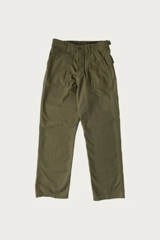 Vintage Fit Fatigues - Dark Olive sold by Canoe Club