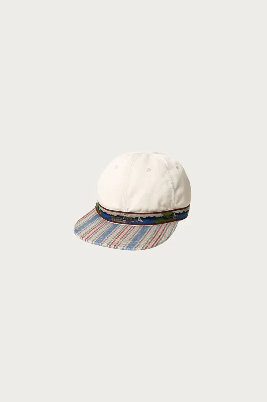 Chino BRIMFIELD Cap (GUIDING LIGHT) - Stripe made by Kapital