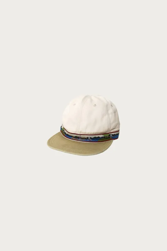 Chino BRIMFIELD Cap (GUIDING LIGHT) - Beige made by Kapital