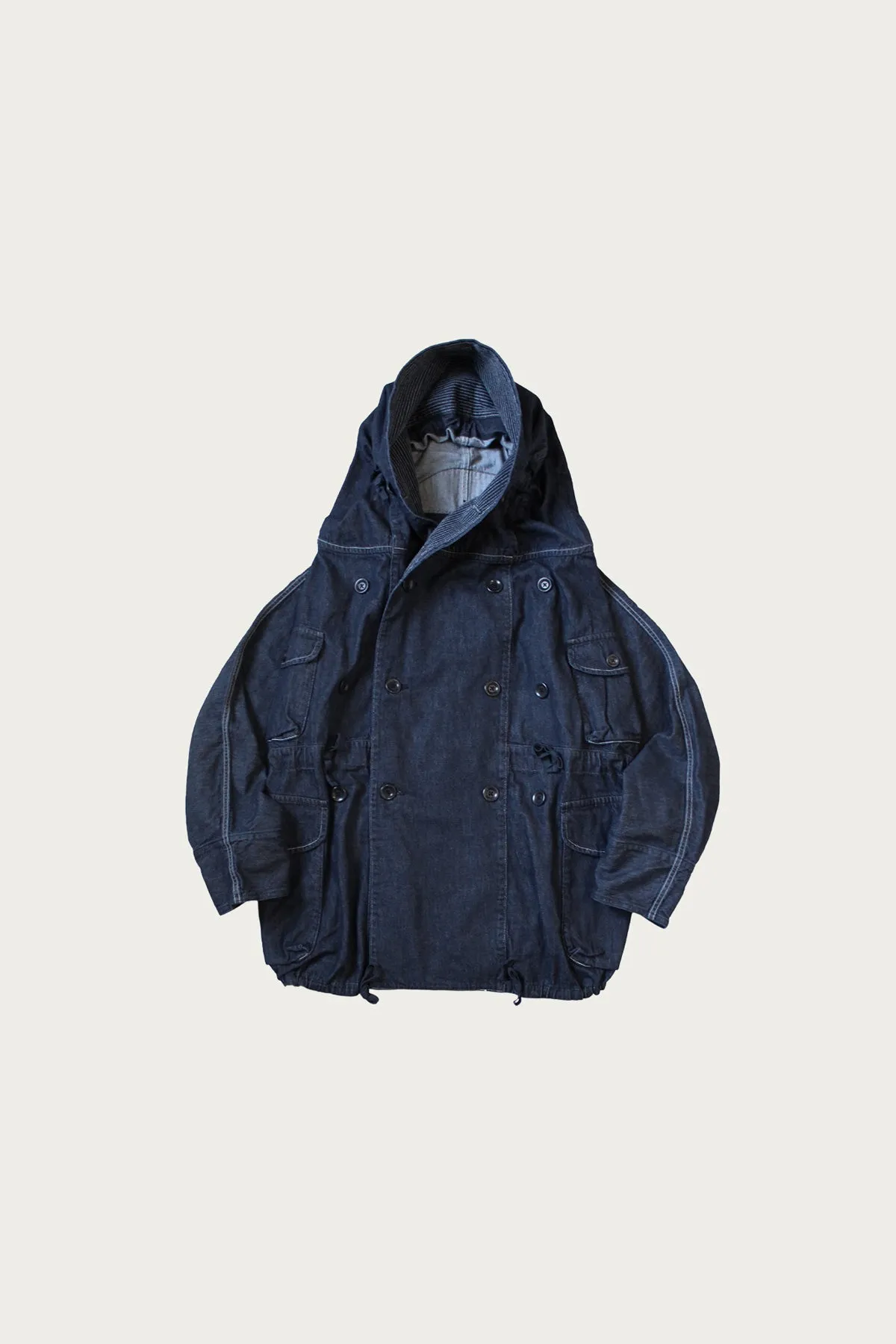10oz Denim RING Coat - Indigo sold by Canoe Club product image thumbnail 2