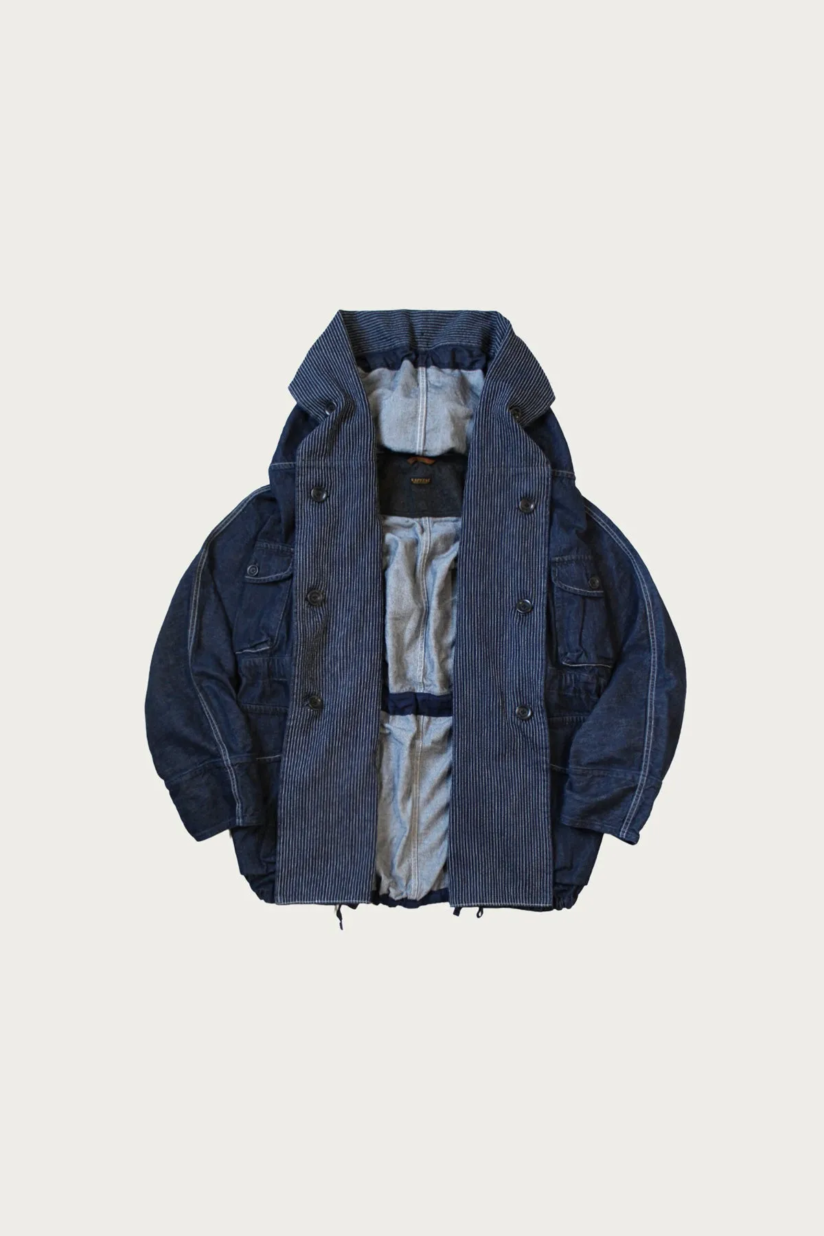 10oz Denim RING Coat - Indigo sold by Canoe Club product image thumbnail 3