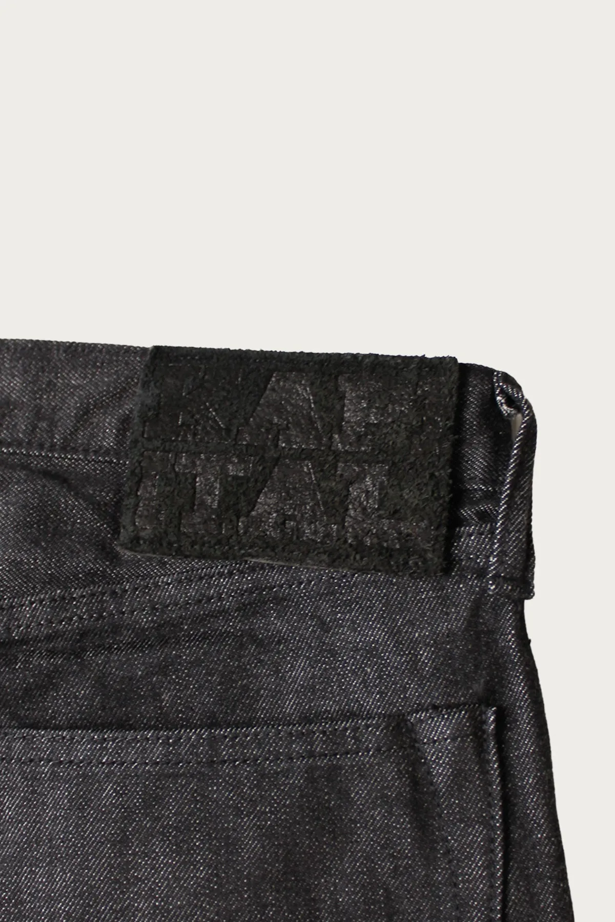 14oz BLK Denim 5P MONKEY TH (ZIP Ver.) - Black sold by Canoe Club product image thumbnail 5