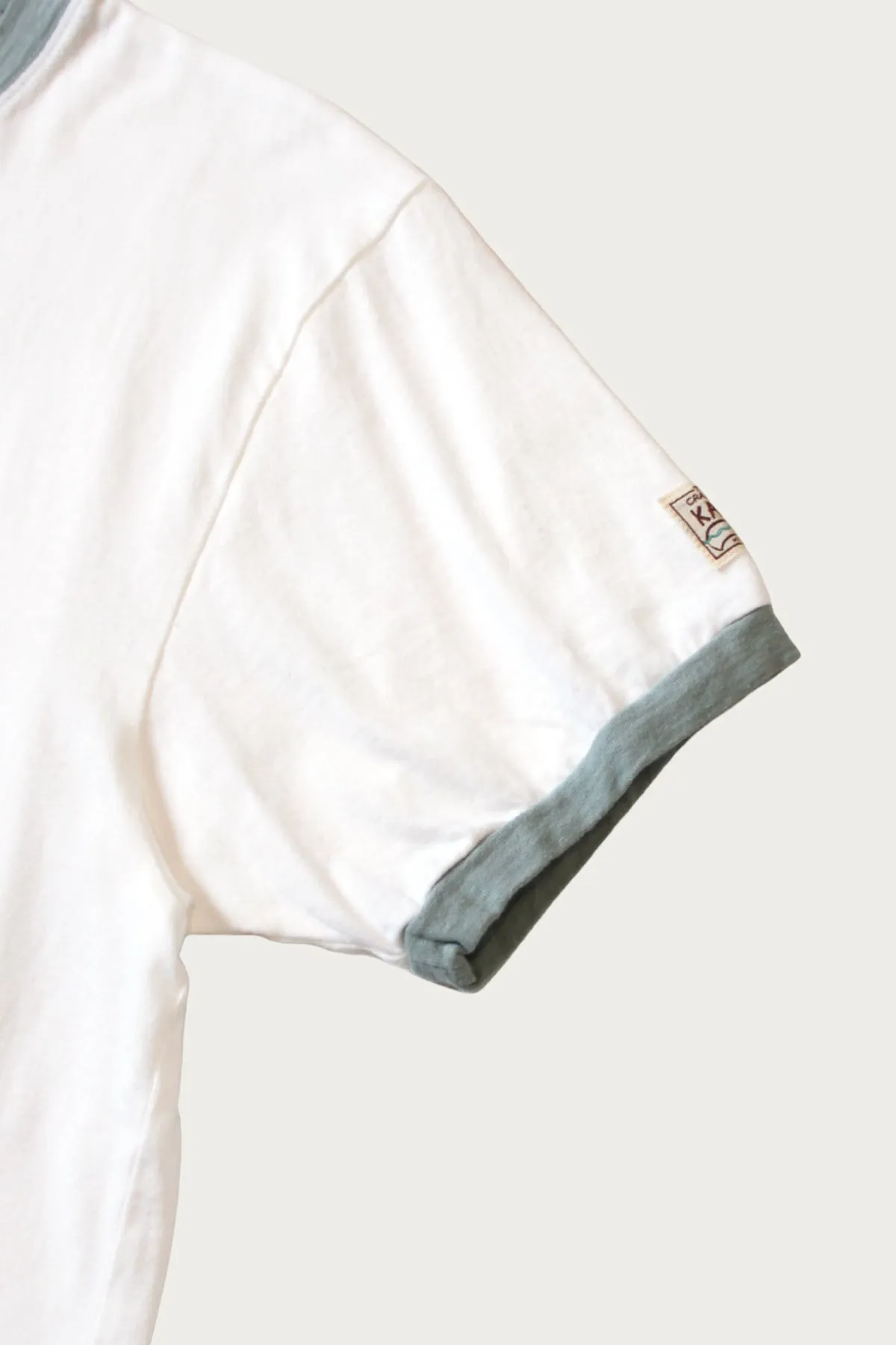 20/- Jersey RINGER T (CHURCHILL LAKE) - White sold by Canoe Club product image thumbnail 4