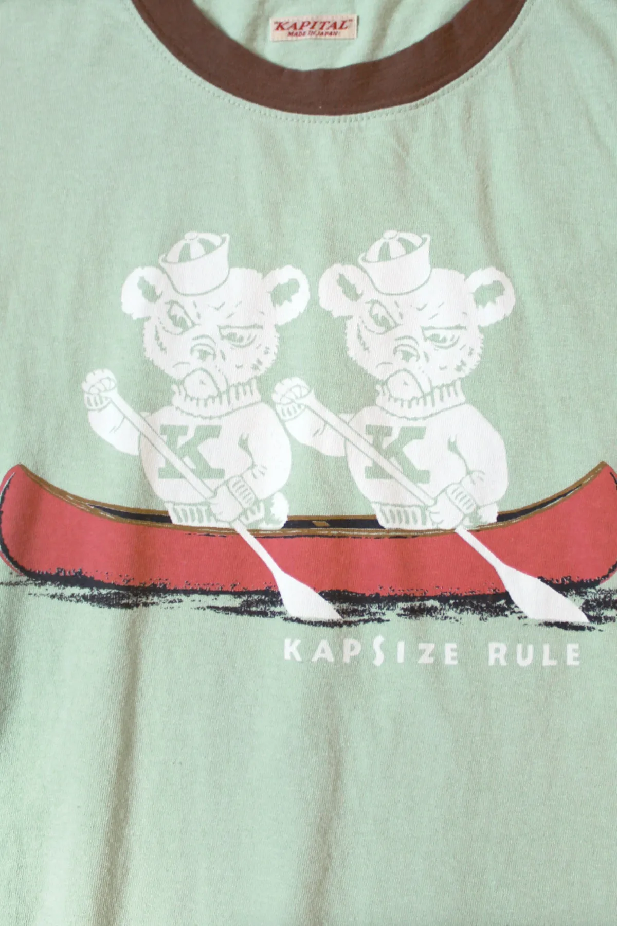20/- Jersey RINGER T ("K" BEAR) - Mint sold by Canoe Club product image thumbnail 3