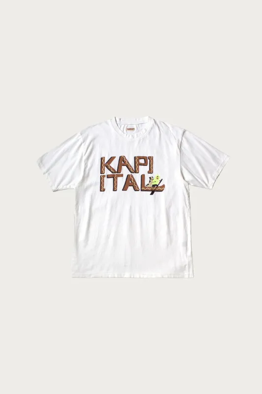 20/- Jersey Crew T (CANOE KAPITAL) - Brick made by Kapital