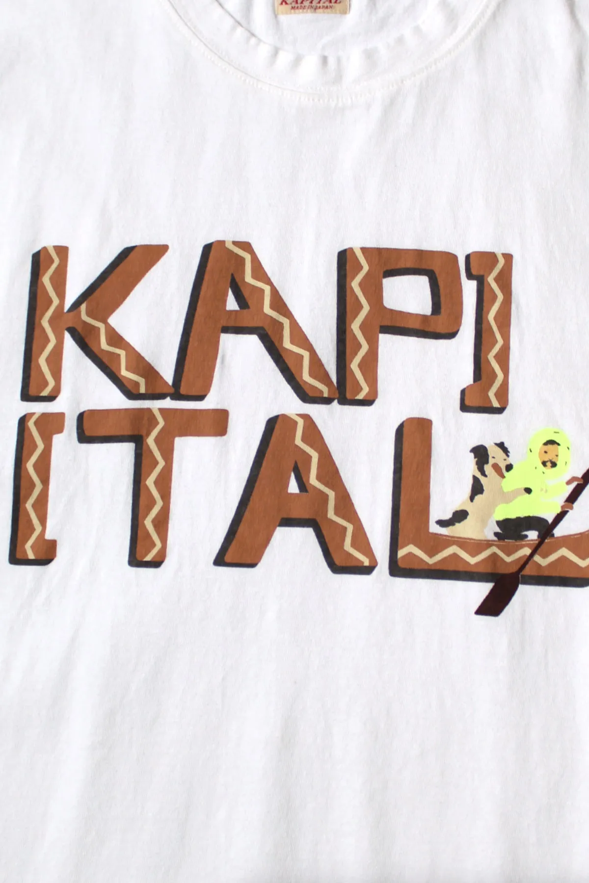 20/- Jersey Crew T (CANOE KAPITAL) - Brick sold by Canoe Club product image thumbnail 2