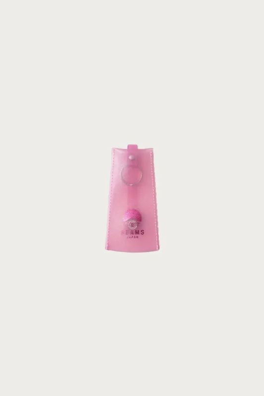 Misty Layer x Beams Japan Logo Key Case - Pink made by Canoe Club