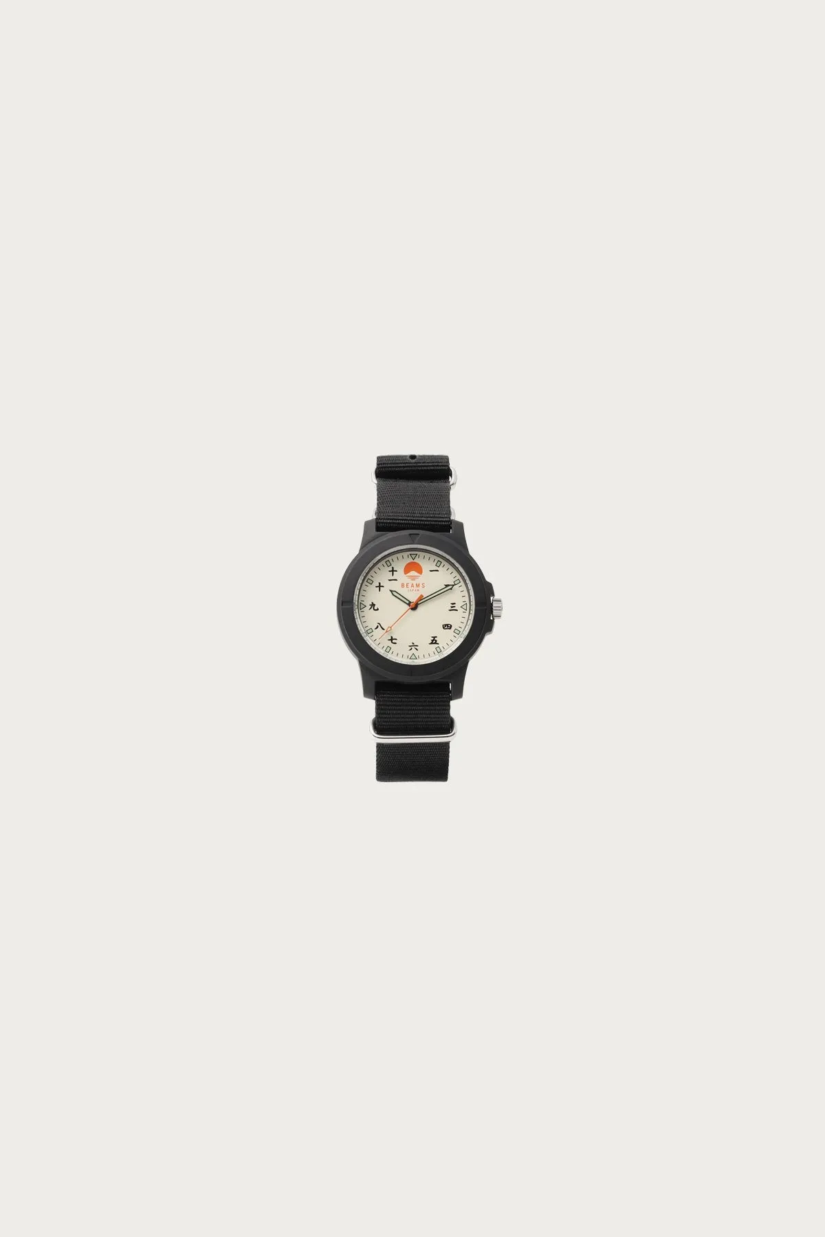 Beams Japan Kanji Number Wrist Watch - Black sold by Canoe Club