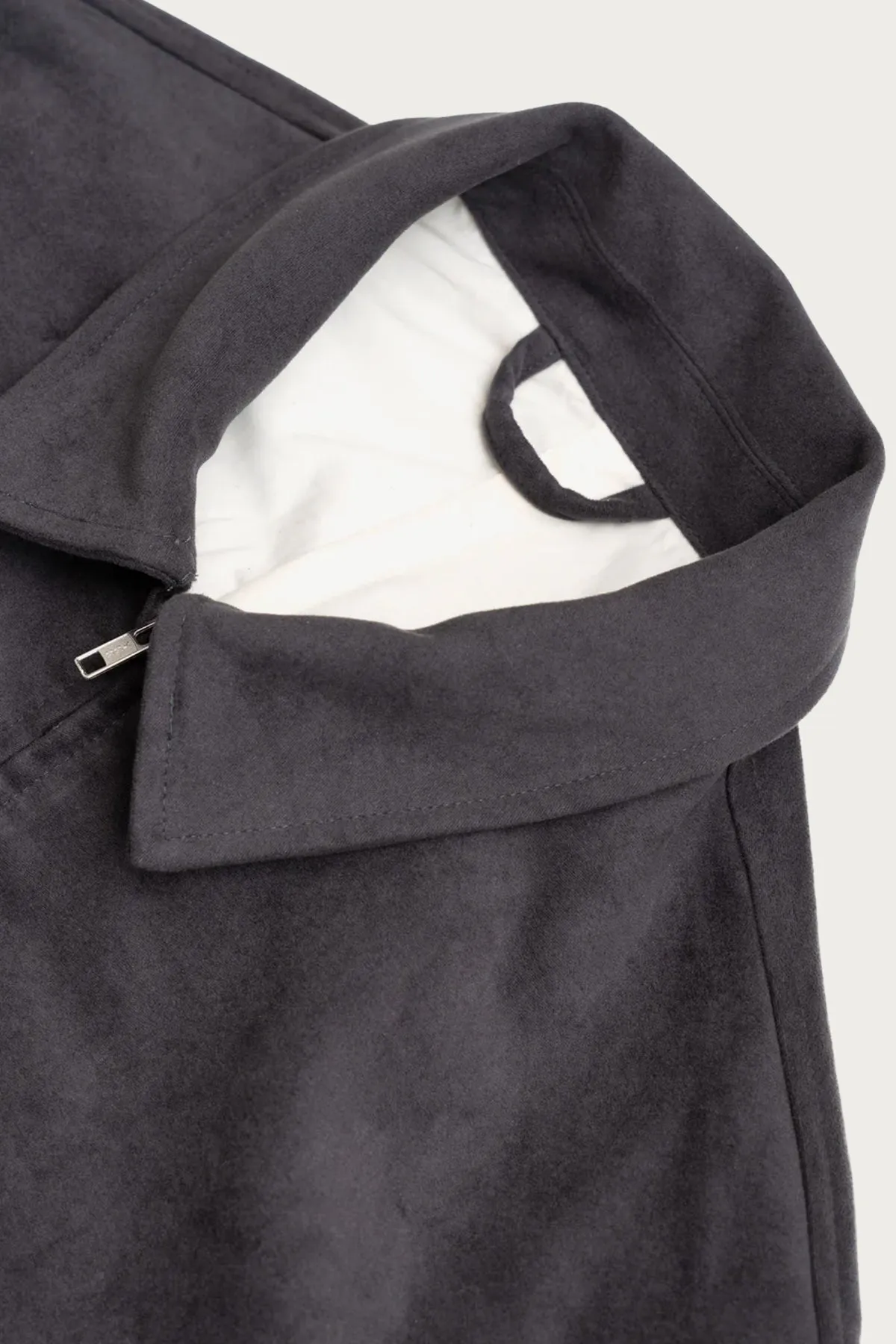 Site Jacket - Grey Cotton Moleskin sold by Canoe Club product image thumbnail 2
