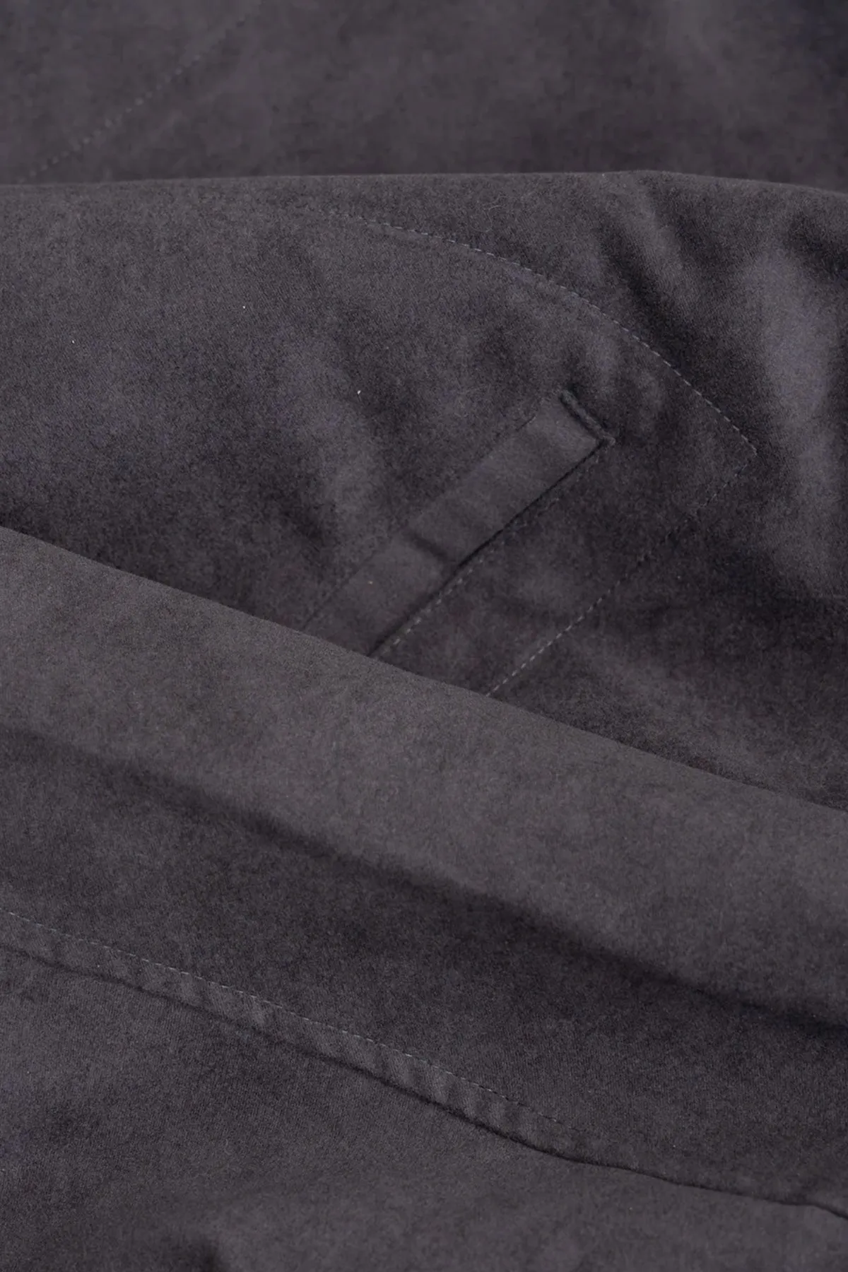 Site Jacket - Grey Cotton Moleskin sold by Canoe Club product image thumbnail 3