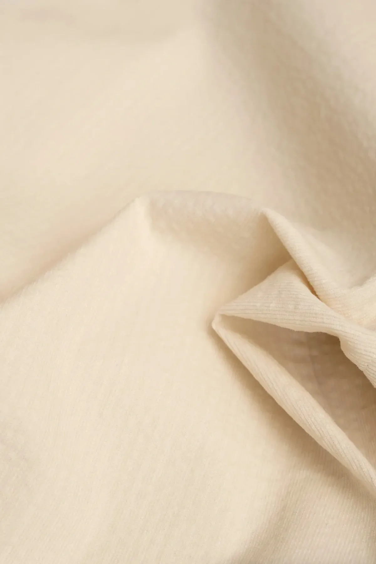 Filter Shirt - Off White Cotton Ripple Corduroy sold by Canoe Club product image thumbnail 4