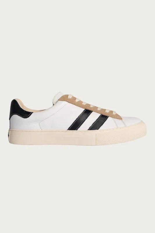 FL-02 - Leather White Navy made by Catch Ball