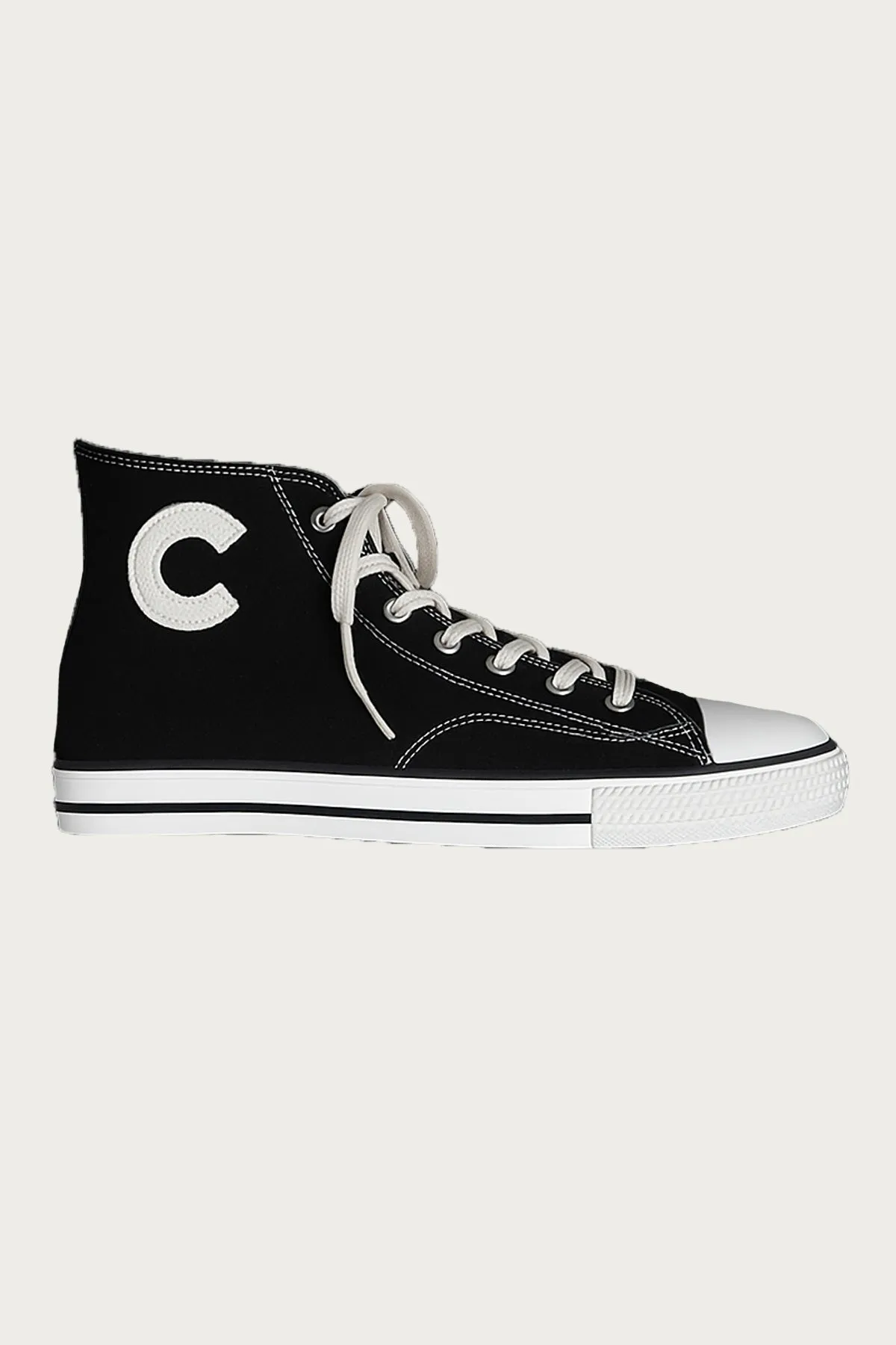 B-01 - High Suede Black sold by Canoe Club