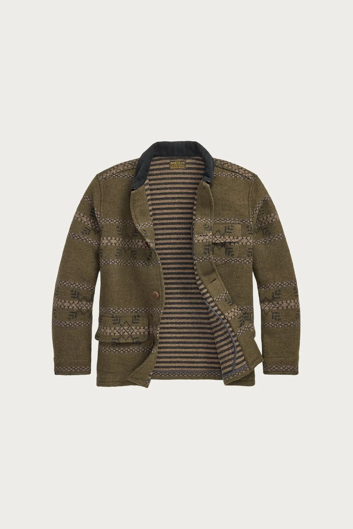 Double-Faced Jacquard Jacket - Vintage Brown Mix sold by Canoe Club product image thumbnail 2