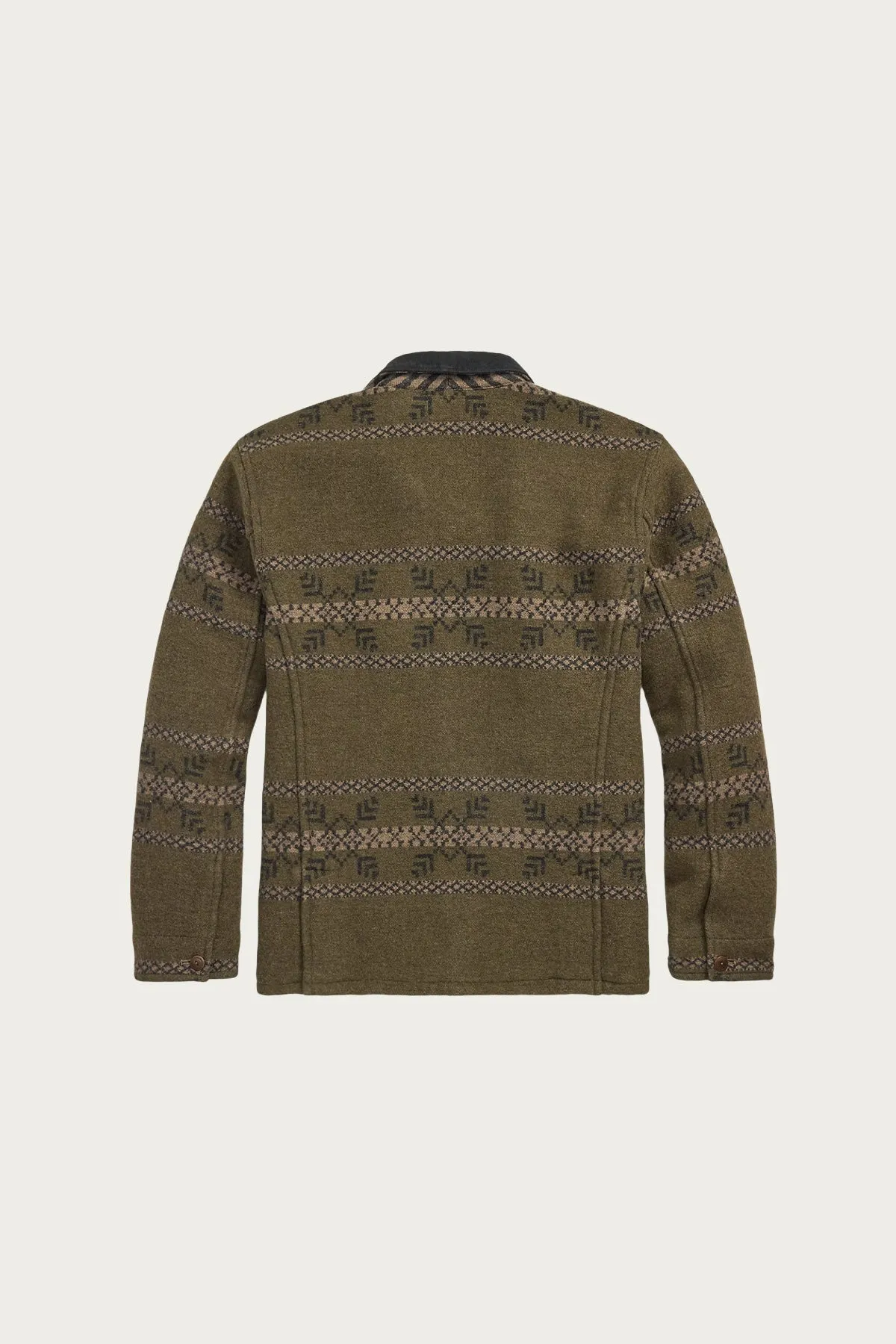 Double-Faced Jacquard Jacket - Vintage Brown Mix sold by Canoe Club product image thumbnail 3