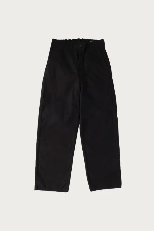 Wide Fit French Work Pants - Black made by orSlow