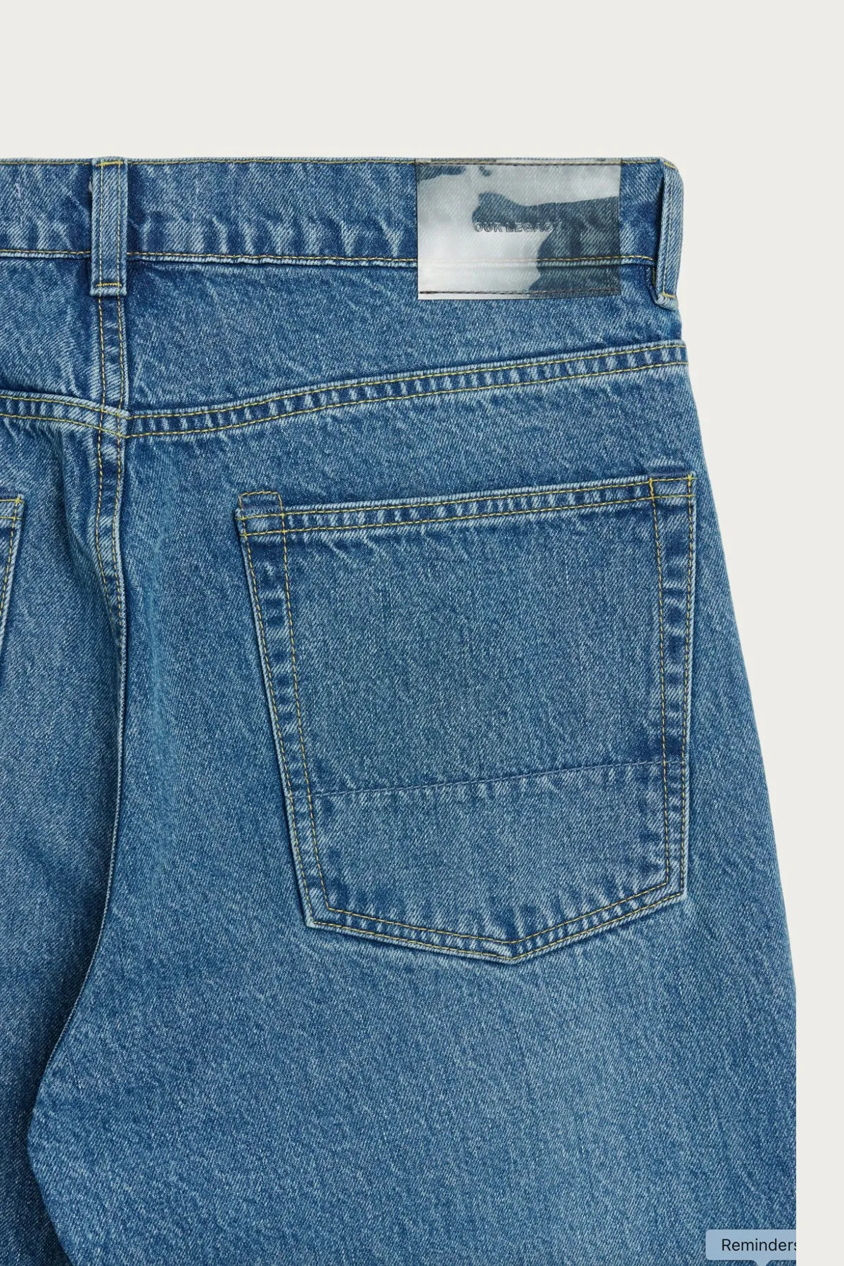 Third Cut - Blue Tech Wash Denim sold by Canoe Club product image thumbnail 3