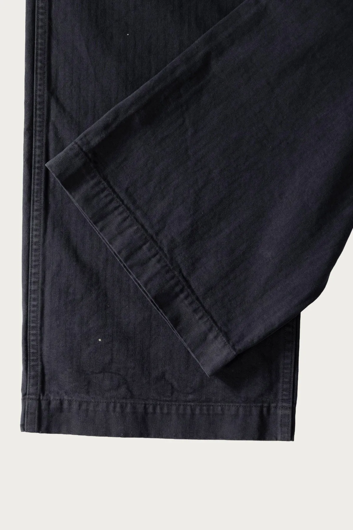 USMC Herringbone Wide Fit Utility Trousers - Dark Navy sold by Canoe Club product image thumbnail 3