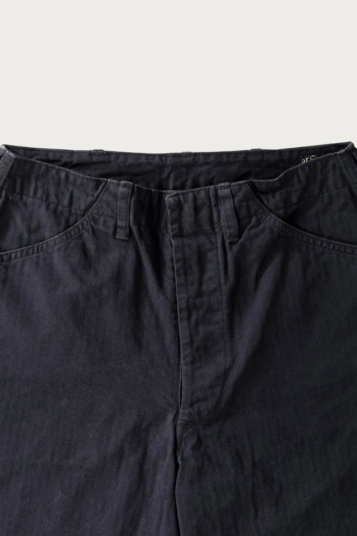 USMC Herringbone Wide Fit Utility Trousers - Dark Navy sold by Canoe Club product image thumbnail 2
