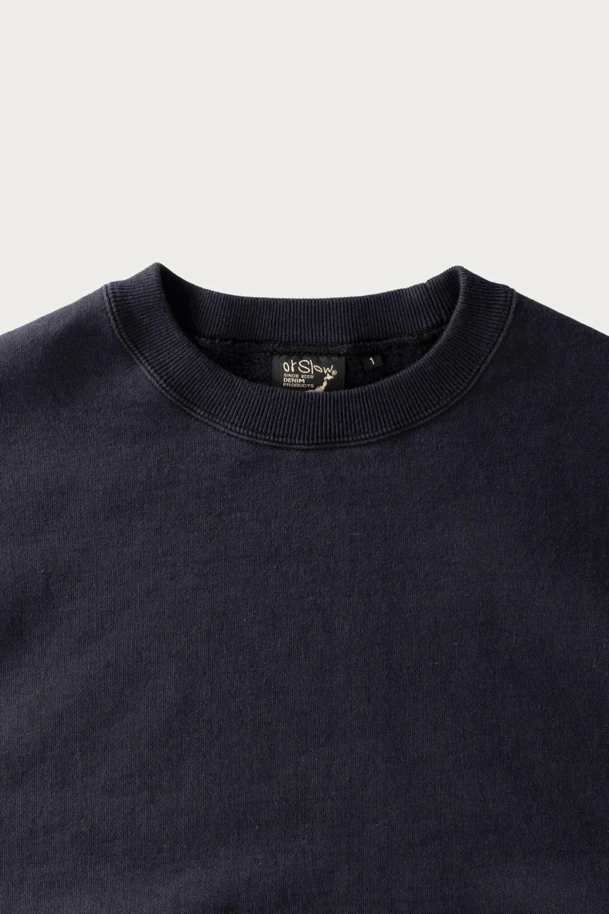 Relax Fit Densely Knit Sweat Shirt - Dark Navy sold by Canoe Club product image thumbnail 2