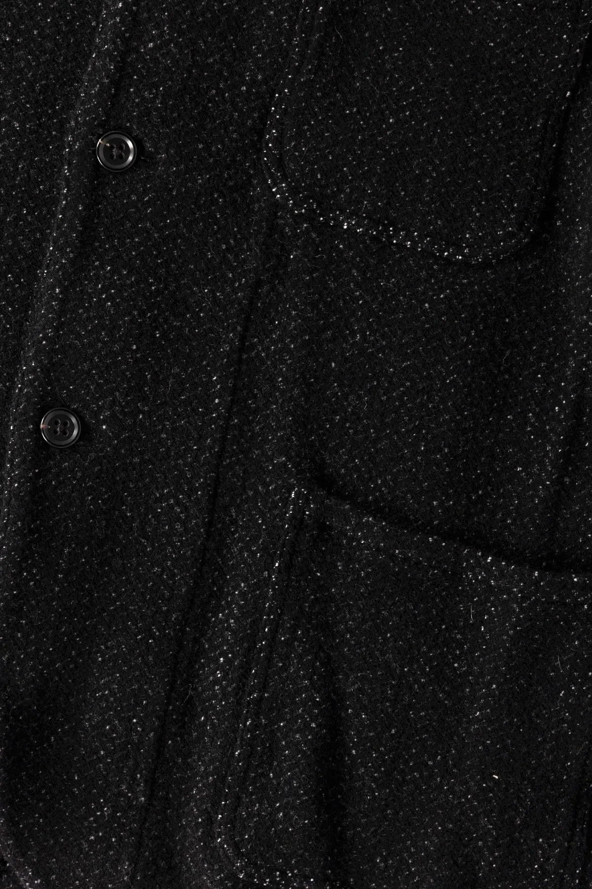 Herringbone Work Jacket - Black Wool sold by Canoe Club product image thumbnail 3