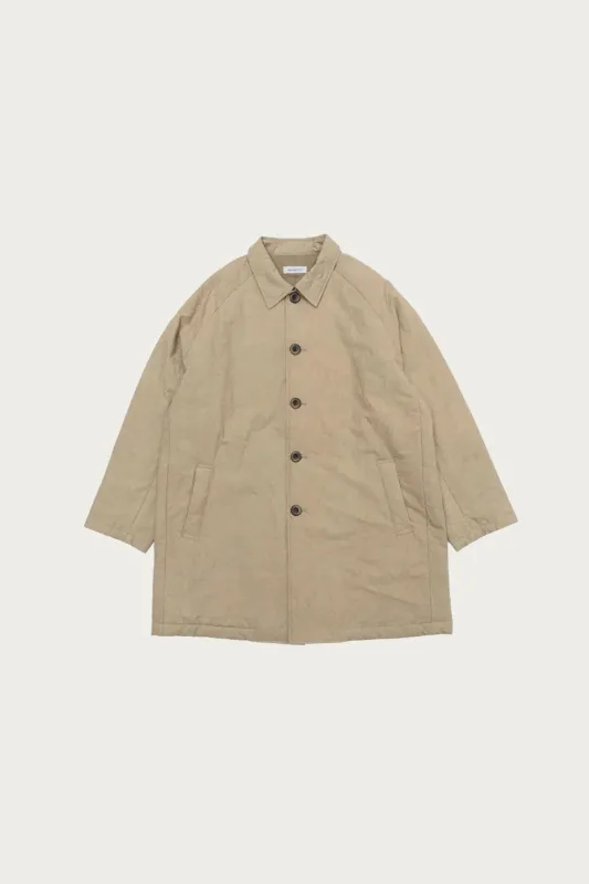 Quilt Deli Coat - Beige sold by Canoe Club