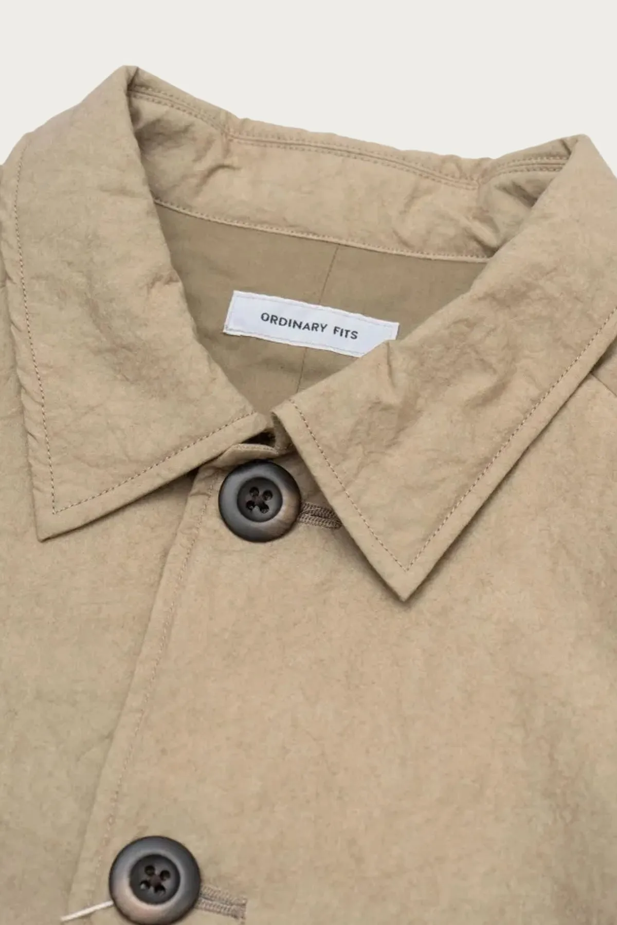 Quilt Deli Coat - Beige sold by Canoe Club product image thumbnail 3