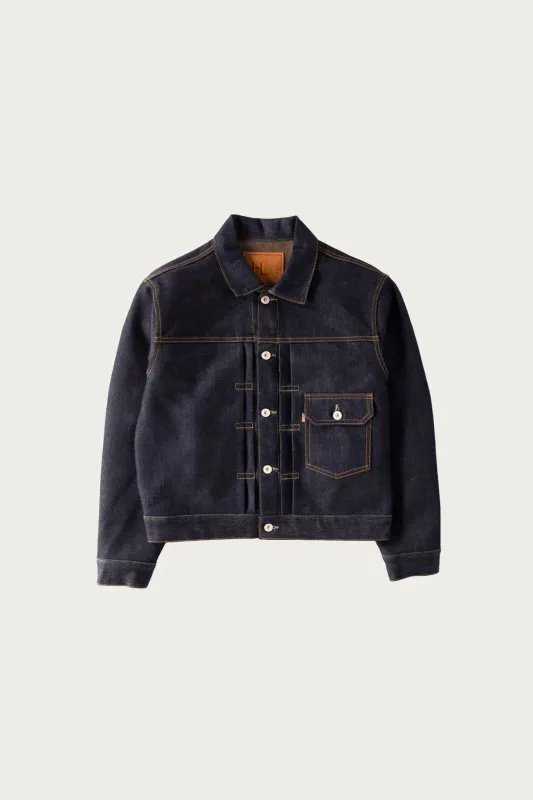 Cashmere Denim XX Jacket - Indigo made by Herill