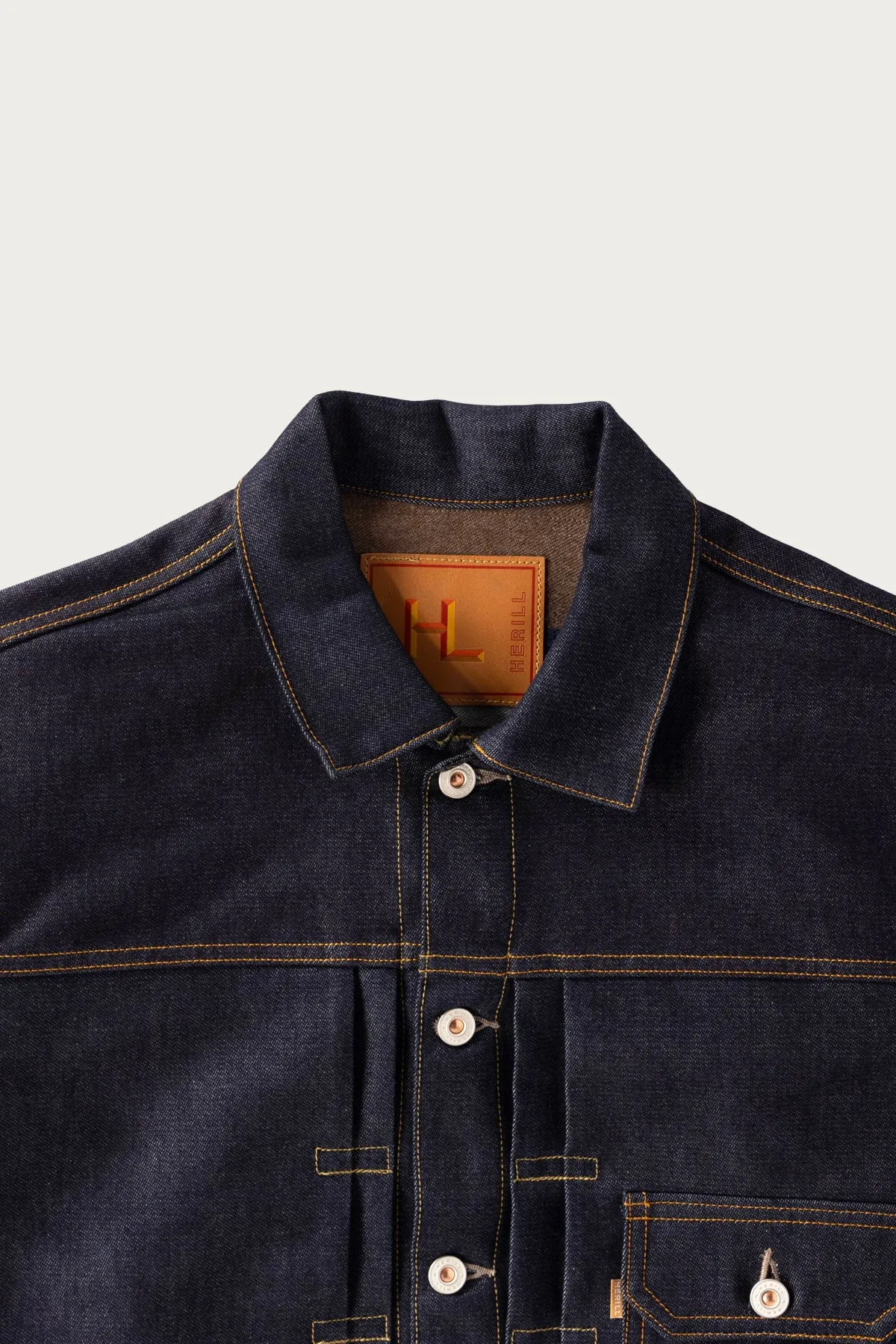 Cashmere Denim XX Jacket - Indigo sold by Canoe Club product image thumbnail 2