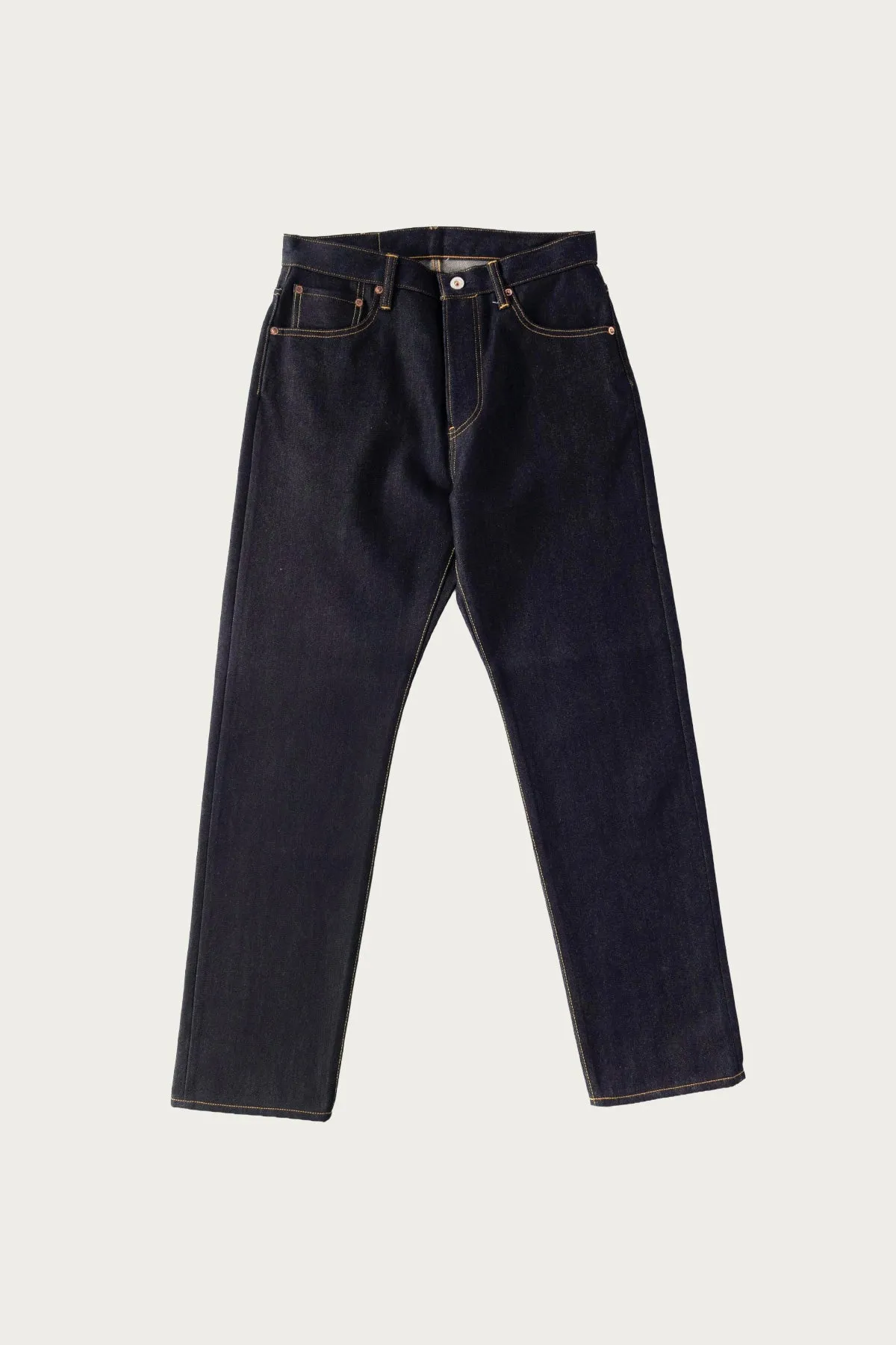 Cashmere Denim Regular Jeans - Indigo sold by Canoe Club