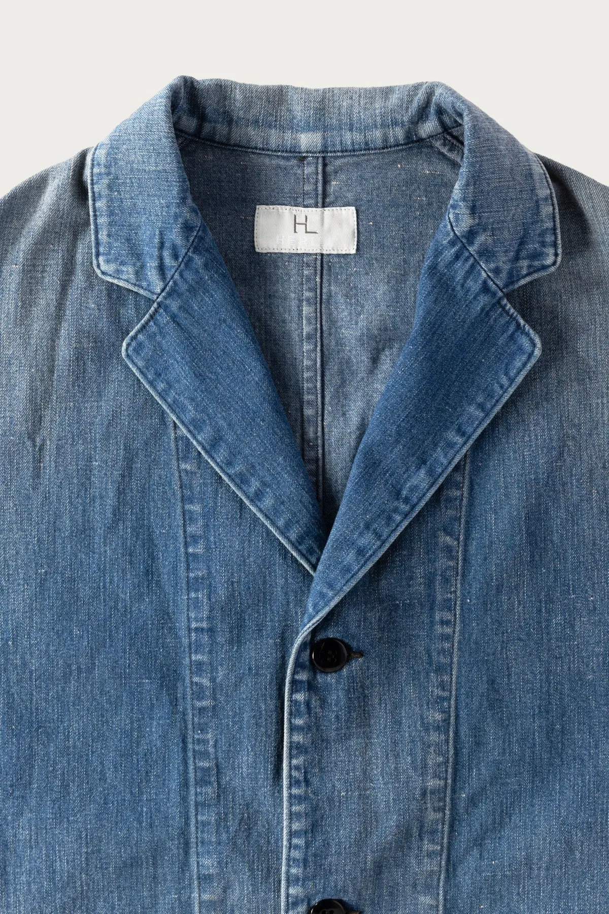 Denim Work Jacket - Vintage Worn sold by Canoe Club product image thumbnail 2