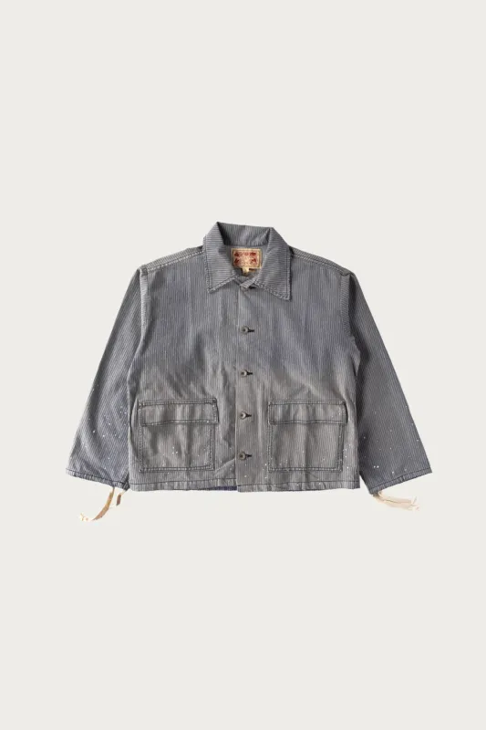 Community of Lovers Railroad Jacket - Blue made by Canoe Club