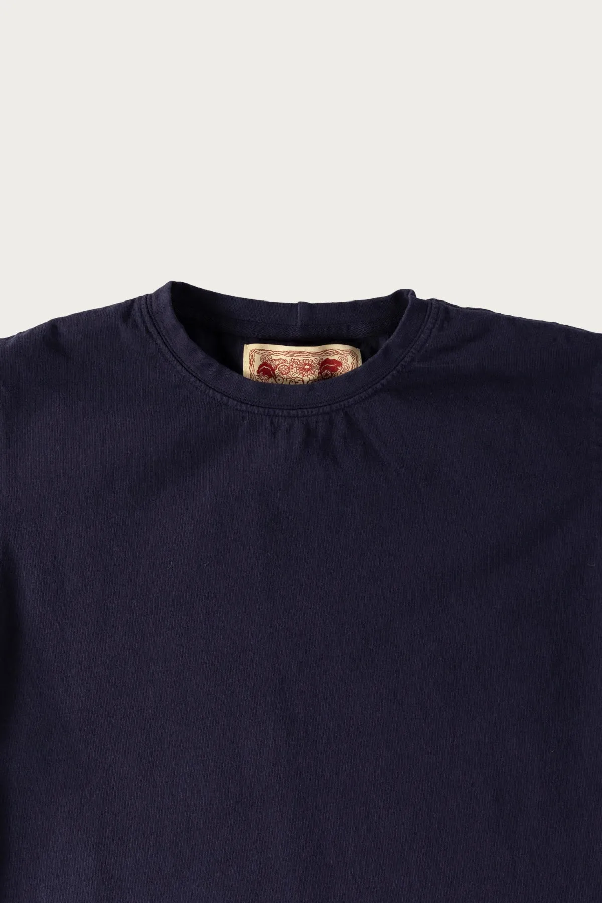 On The Farm Raw Hem Tee - Deep Blue sold by Canoe Club product image thumbnail 2
