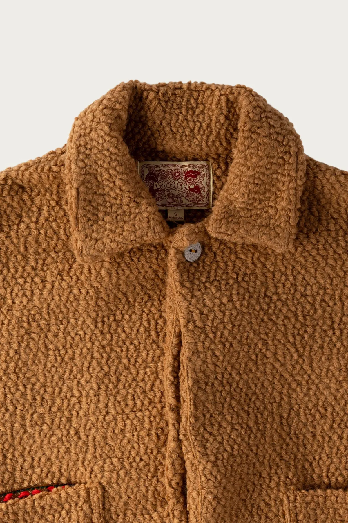 Fuzzy Wuzzy Barn Jacket - Tan sold by Canoe Club product image thumbnail 2