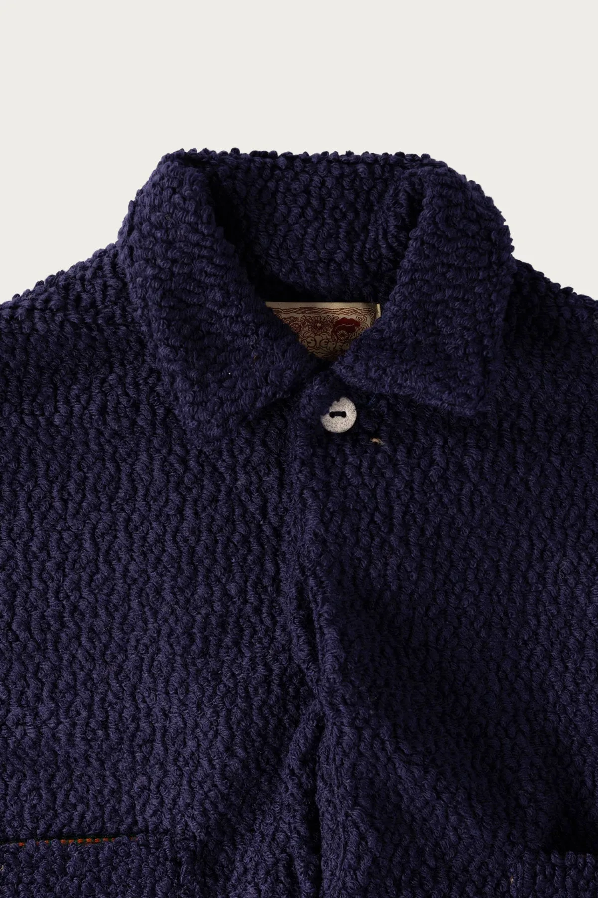 Fuzzy Wuzzy Barn Jacket - Navy sold by Canoe Club product image thumbnail 2