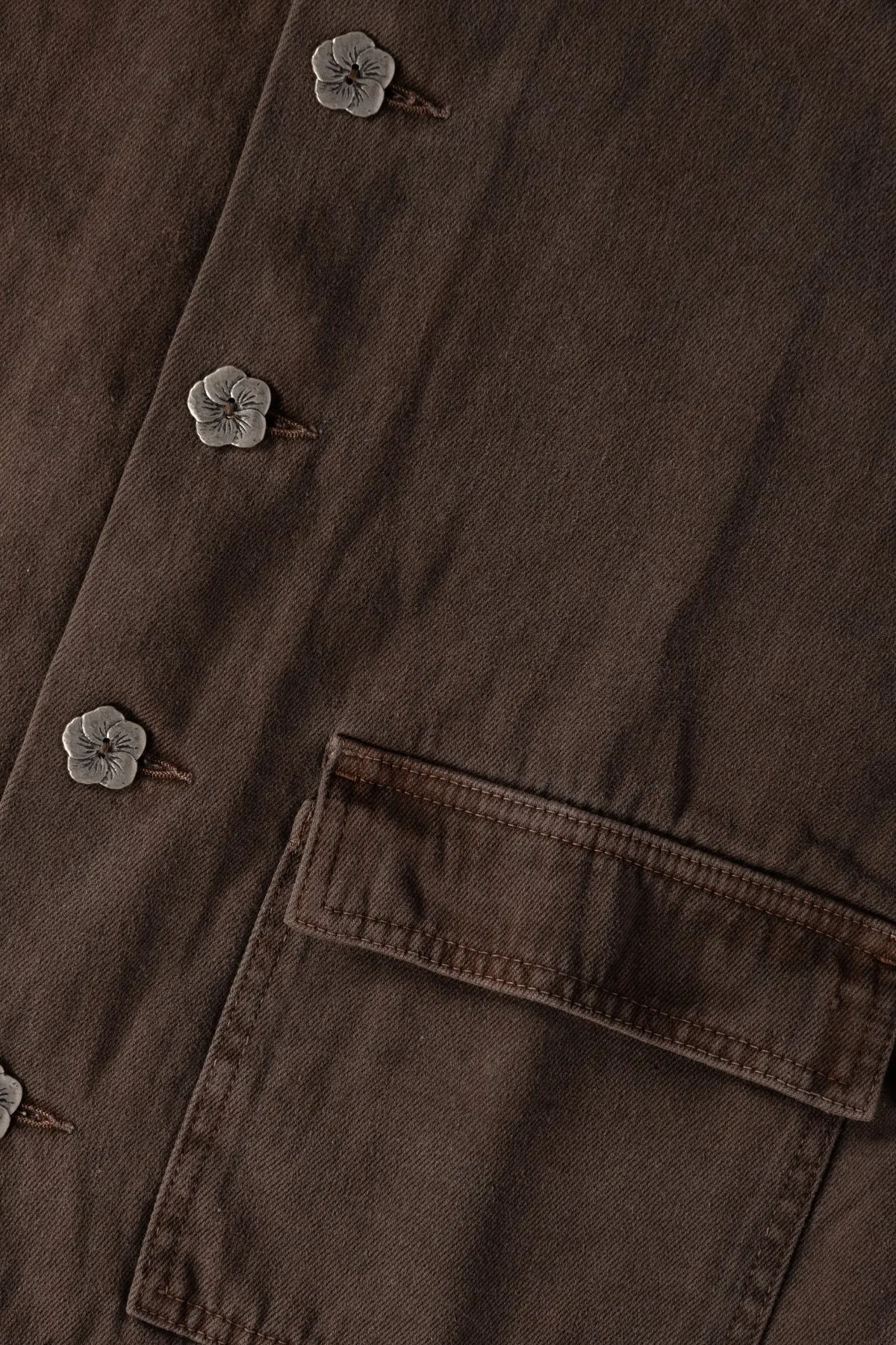 Community of Lovers Hemp Jacket - Cocoa sold by Canoe Club product image thumbnail 3