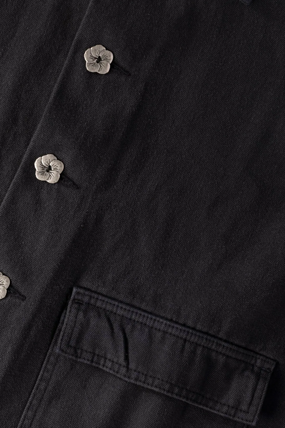 Community of Lovers Hemp Jacket - Washed Black sold by Canoe Club product image thumbnail 3