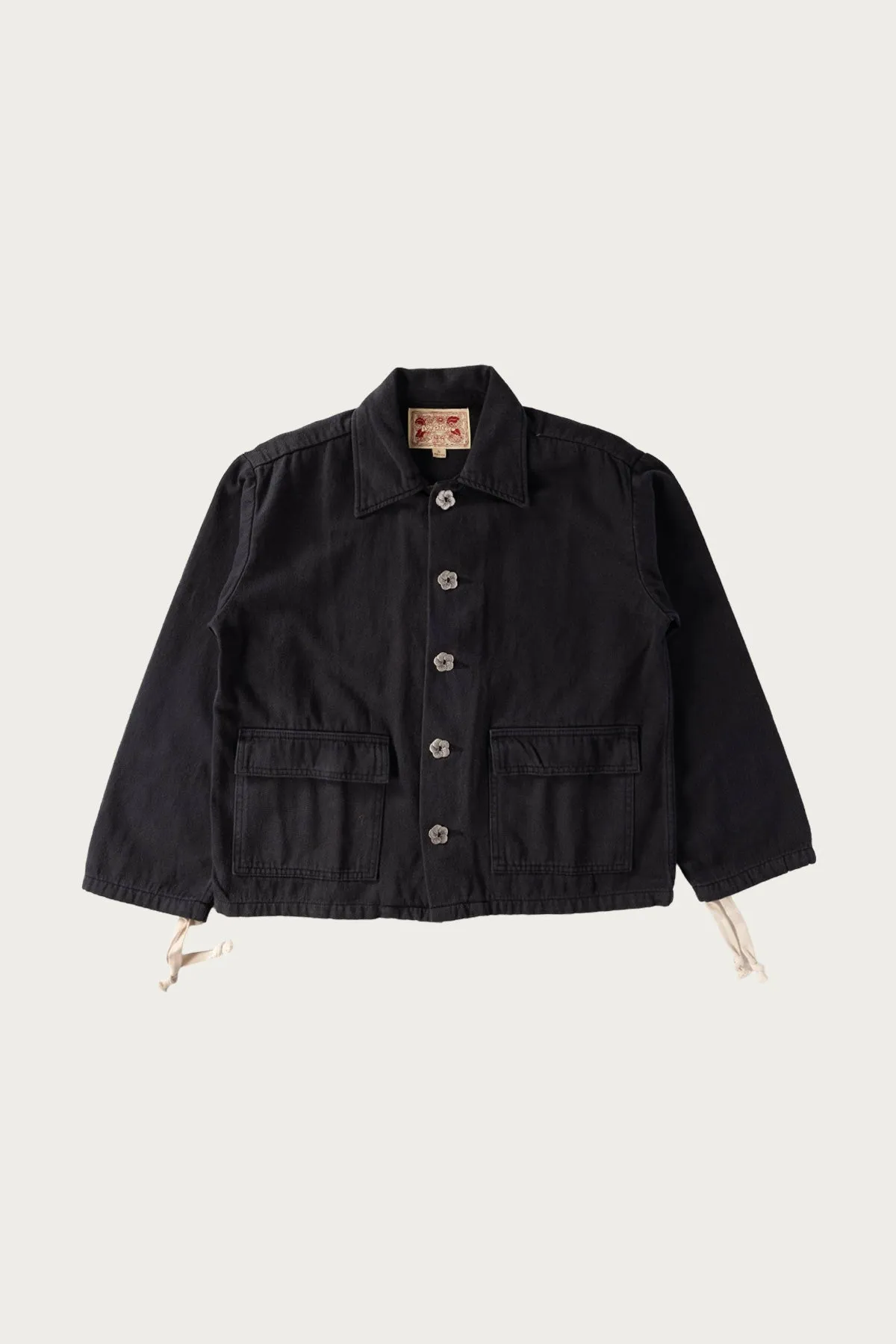Community of Lovers Hemp Jacket - Washed Black sold by Canoe Club