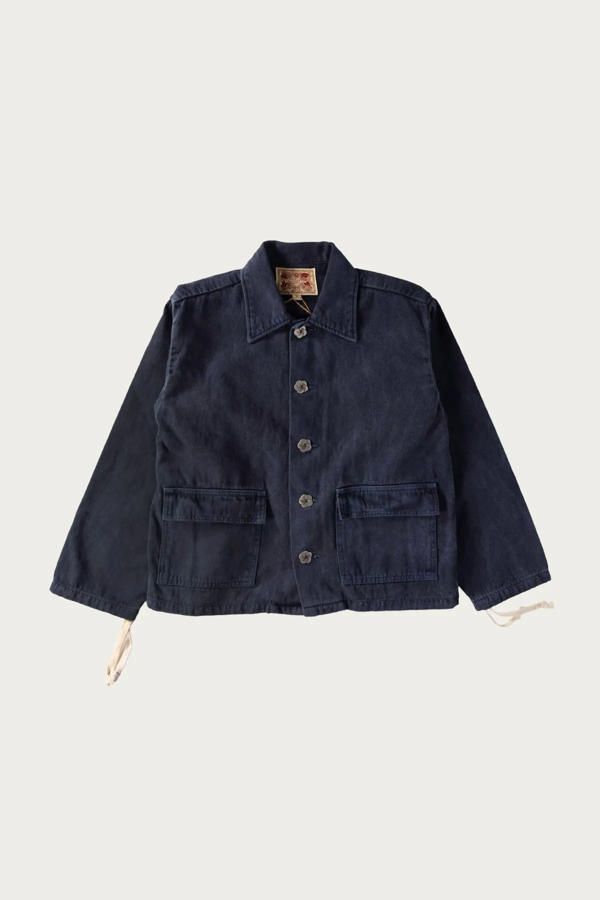 Community of Lovers Hemp Jacket - Deep Blue sold by Canoe Club