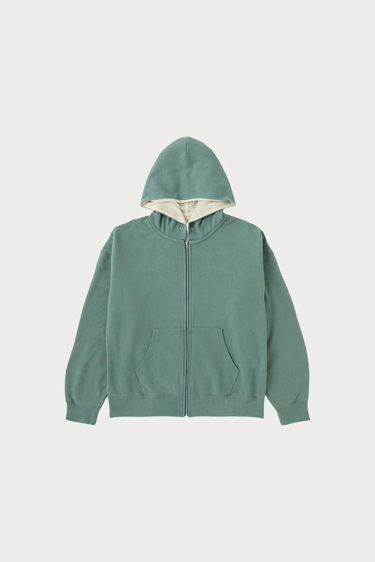 Jumbo Dual Hoodie F.Z. DMGD - Green sold by Canoe Club