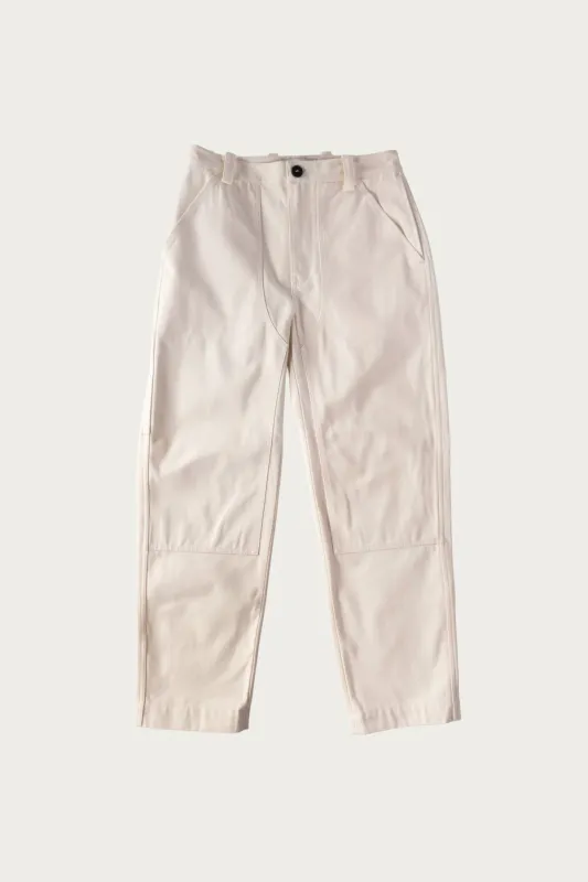 Denver Workwear Pant - Parchment (AL x SN) made by Canoe Club