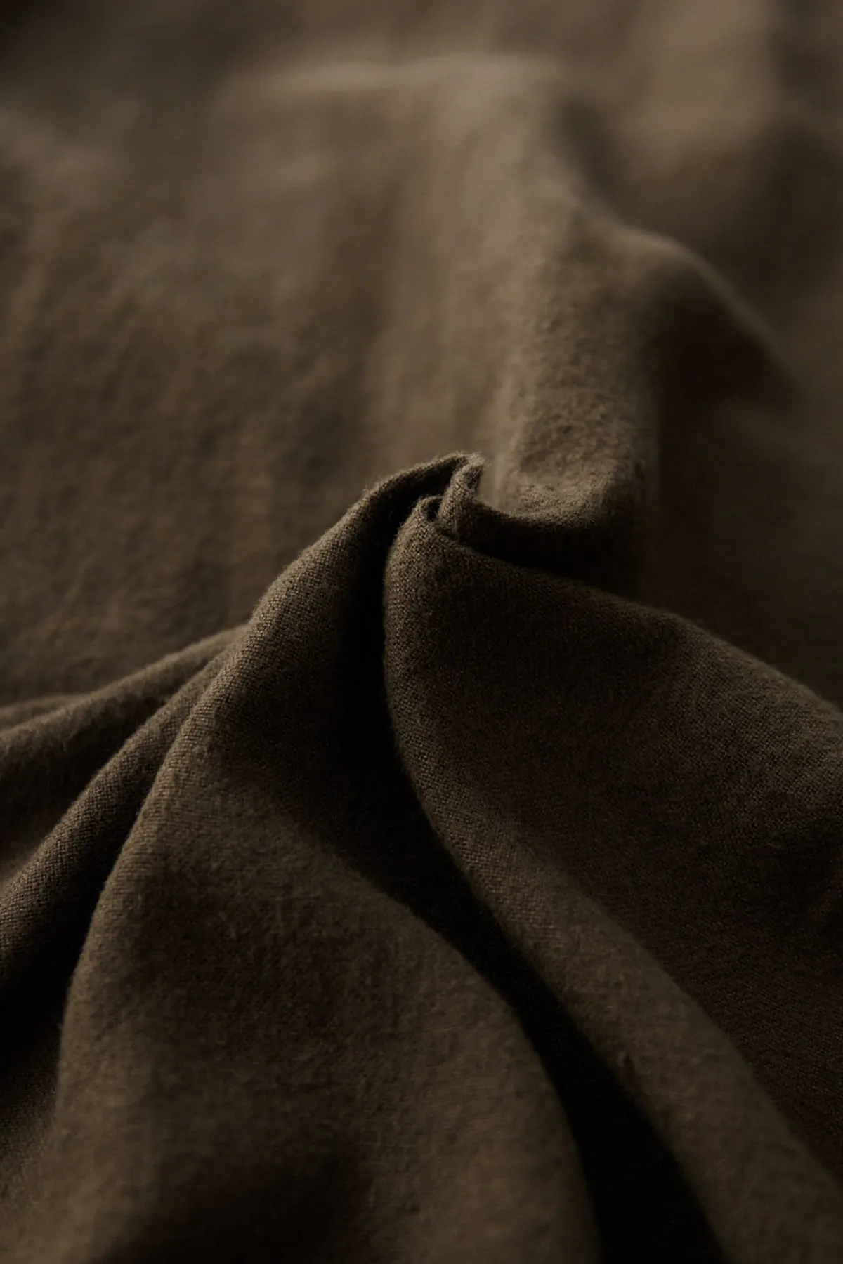 Linen Double Breasted Jacket - Dark Khaki sold by Canoe Club product image thumbnail 5