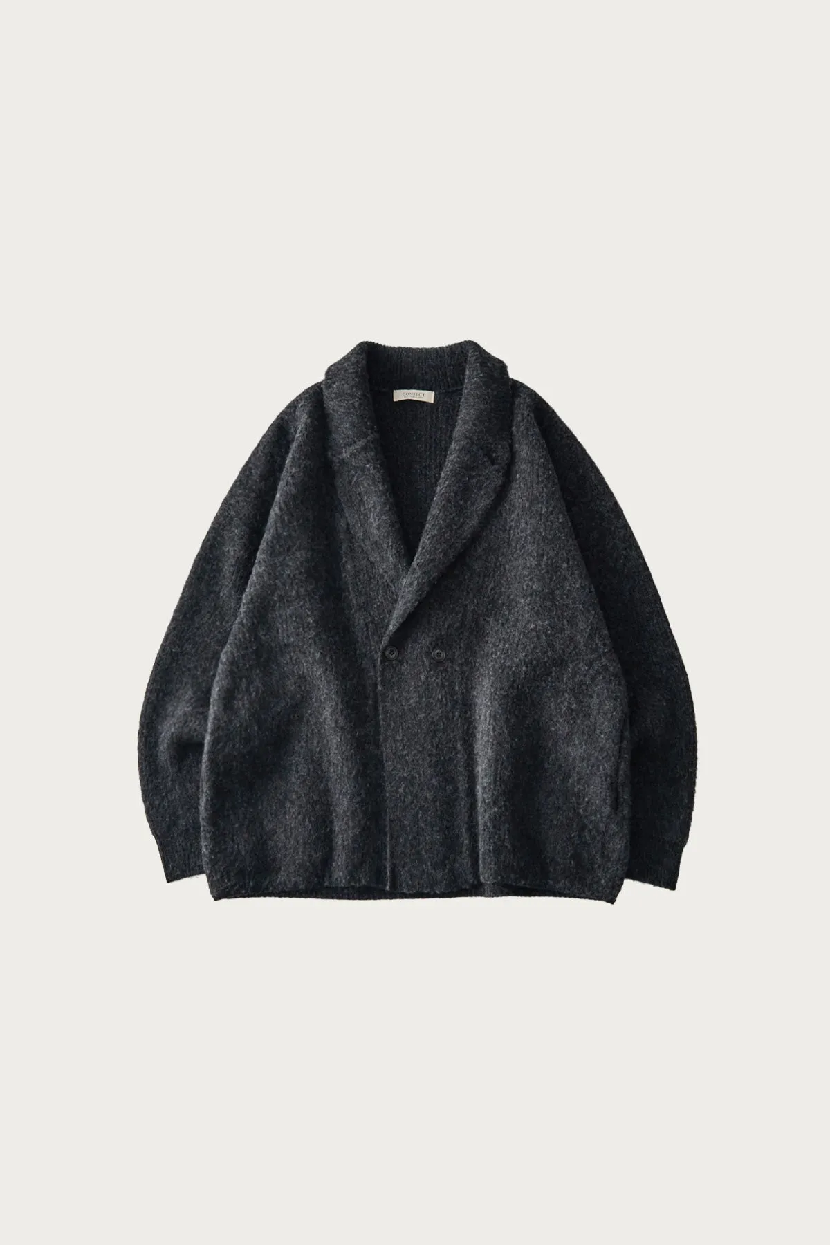 Wool/Cashmere Jacket - Ink Black sold by Canoe Club