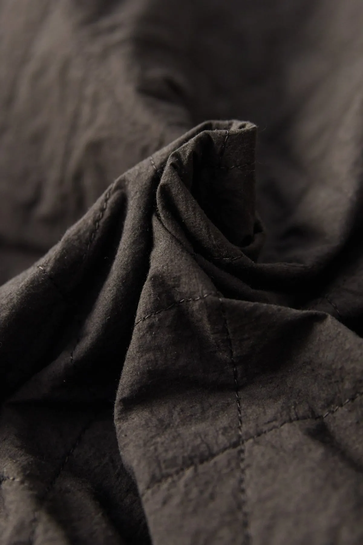 Quilted Zip Blouson - Ink Black sold by Canoe Club product image thumbnail 4