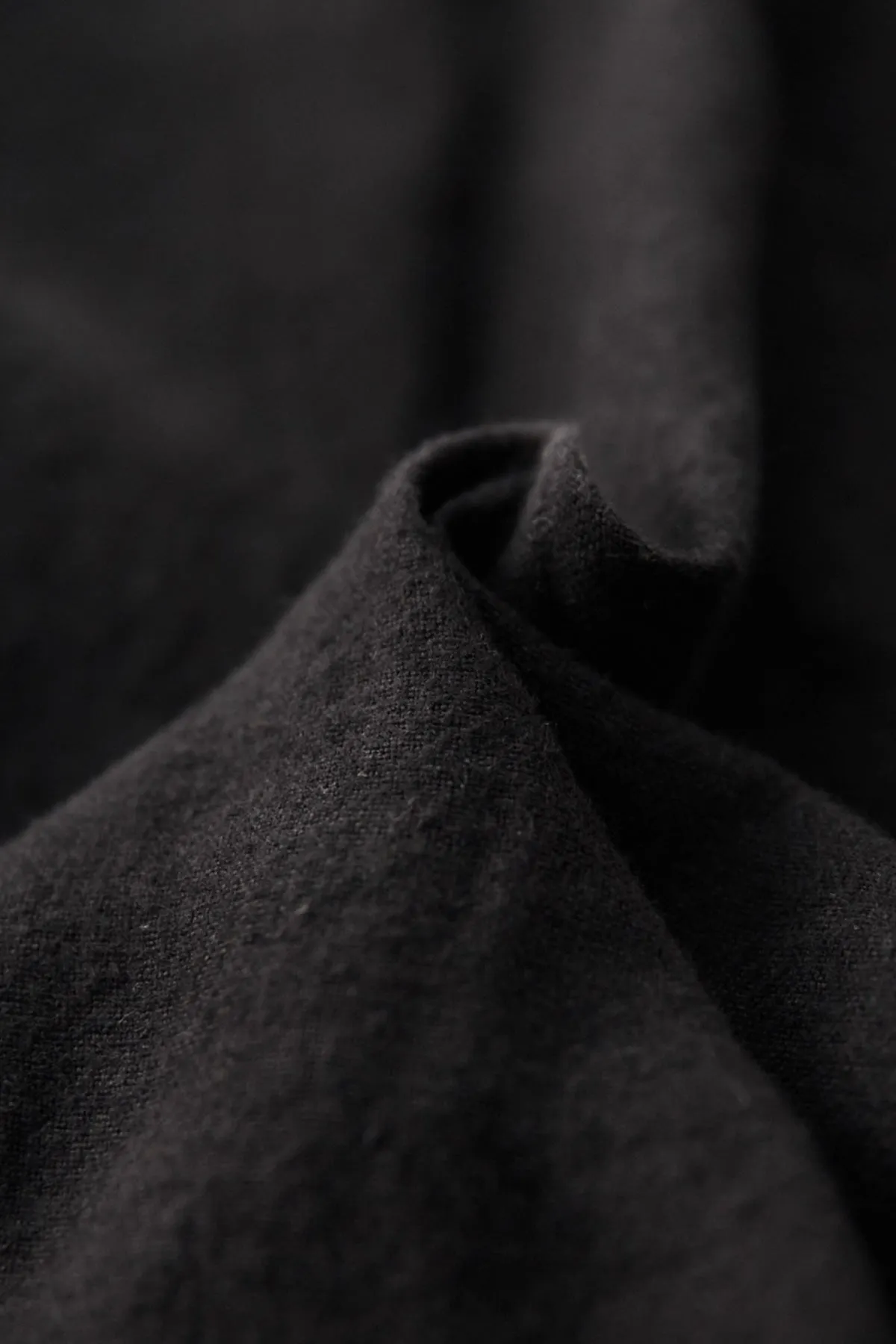 Linen Double Breasted Jacket - Ink Black sold by Canoe Club product image thumbnail 3